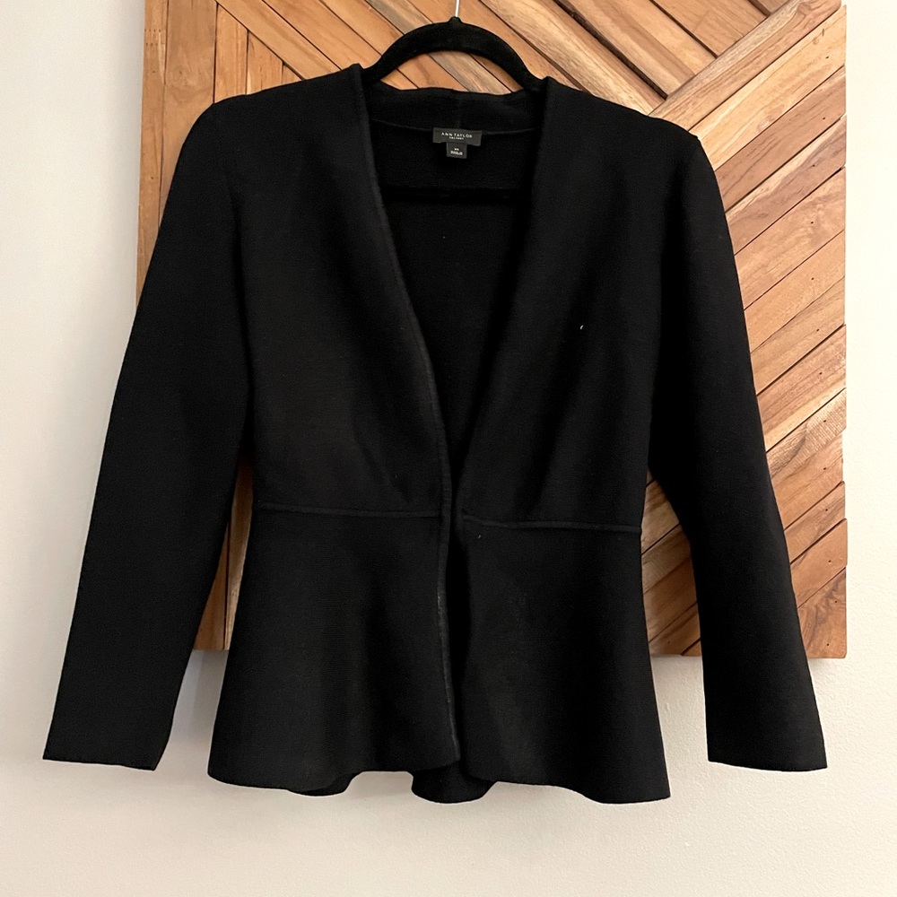 Ann Taylor peplum sweater